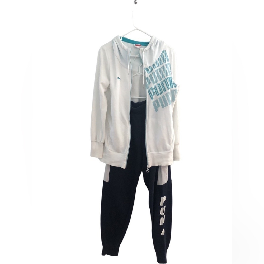 PUMA 2 piece size M/L track suit set